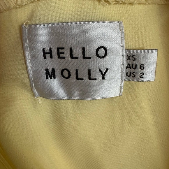 💛Hello Molly Secret Spot Buttery Soft Yellow Dress ☀️ - Picture 12 of 15